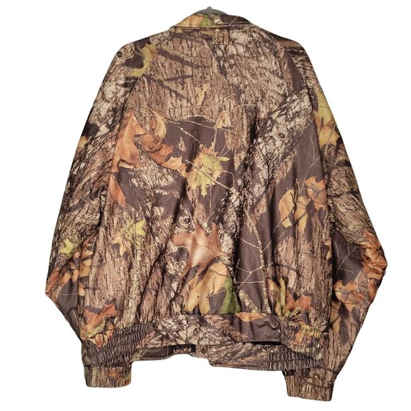 Vintage Woolrich Men's Camoflauge Camo Mossy Oak Hunting Coat Jacket XL - Picture 2 of 11